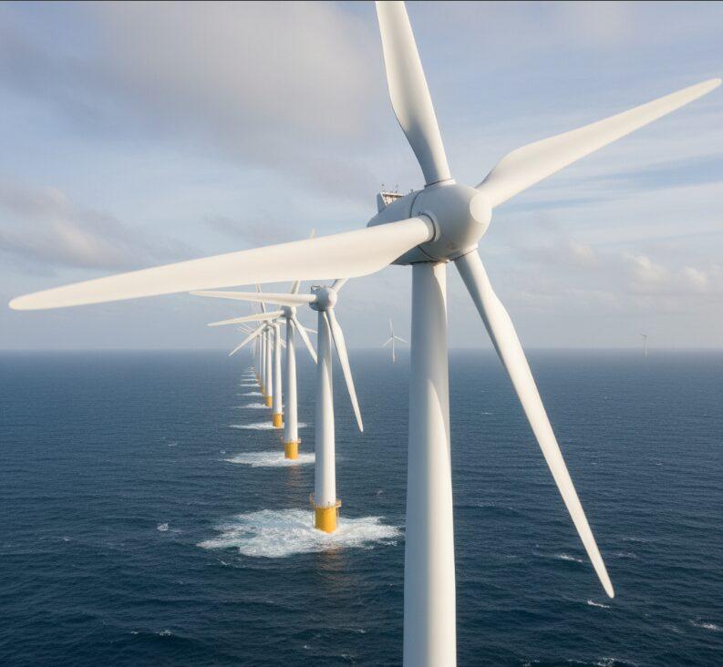 Groupes électrogènes offshore utilisant des paliers d'orientation