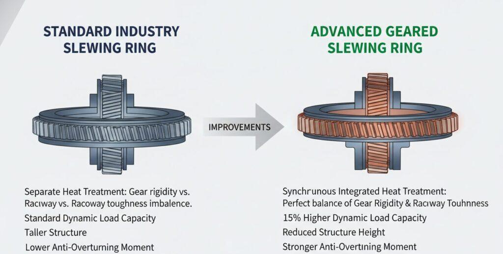 Getriebedrehverbindung Vergleichspunkte