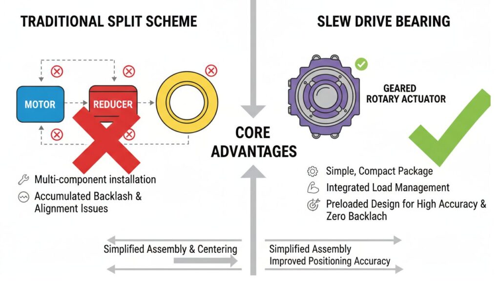 Slew Drive Bearing Comparison Points