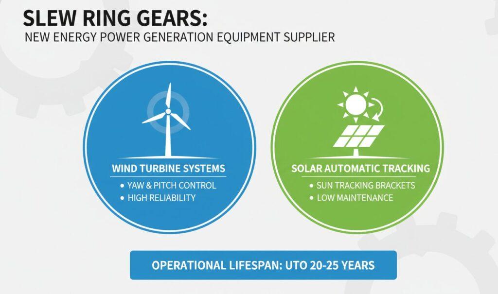 Engranaje de anillo de giro Público aplicable