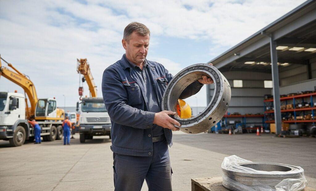 Truck Crane Slewing Bearing Applicable crowd