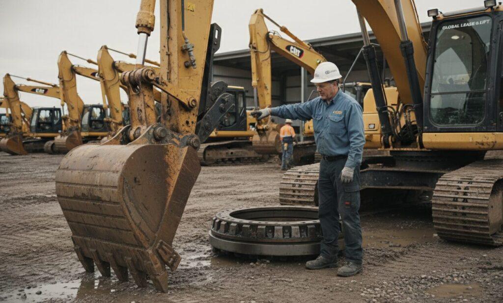 Slewing Bearing for Excavator Applicable Crowd