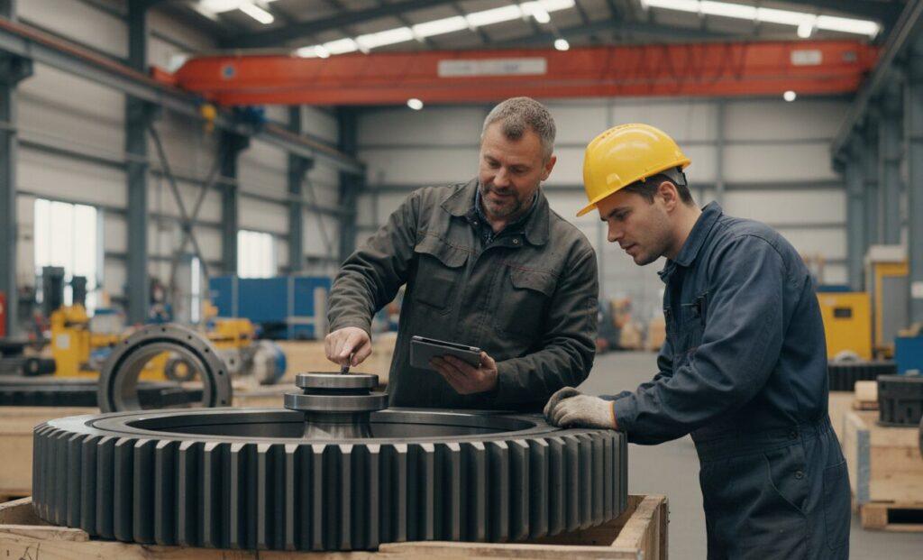 Truck Crane Slewing Bearing Applicable crowd