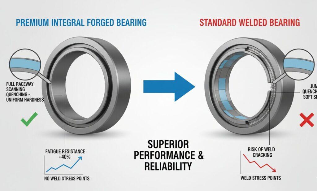 The comparison point Large Slewing Bearing
