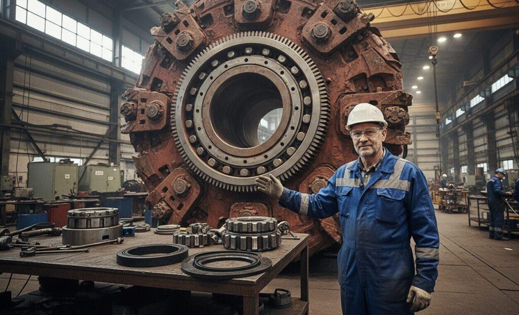 Large Slewing Bearing Applicable Crowd