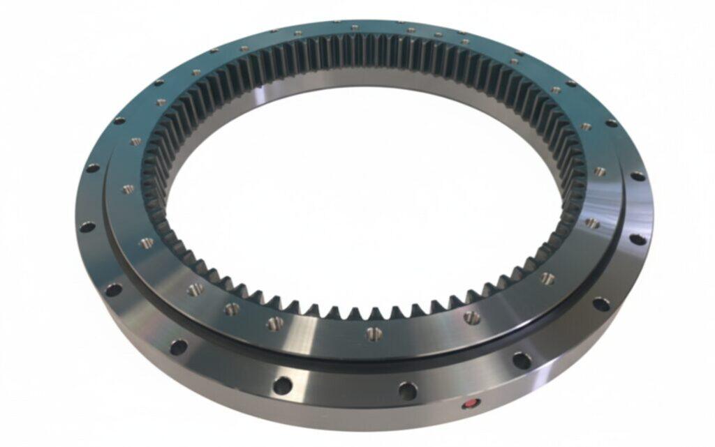 High-resolution product photos of excavator slewing bearings