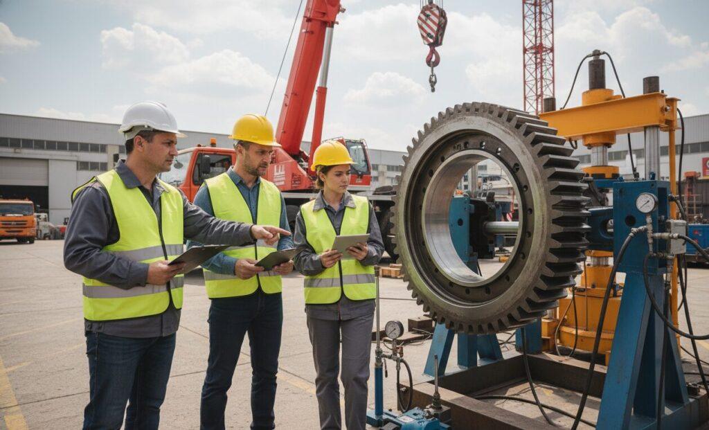 Drehkranzgetriebe Anwendbare Menge