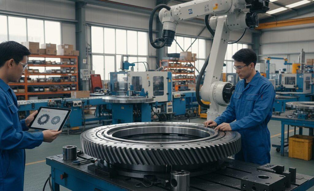 Drehkranzgetriebe Anwendbare Menge