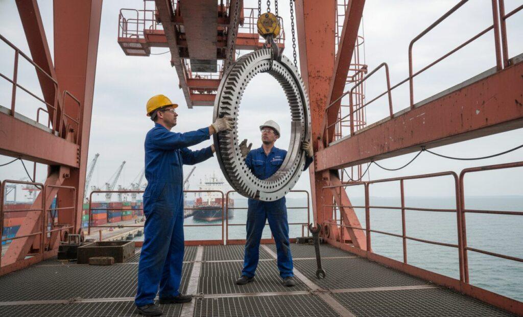 Drehkranzkran Anwendbare Menge