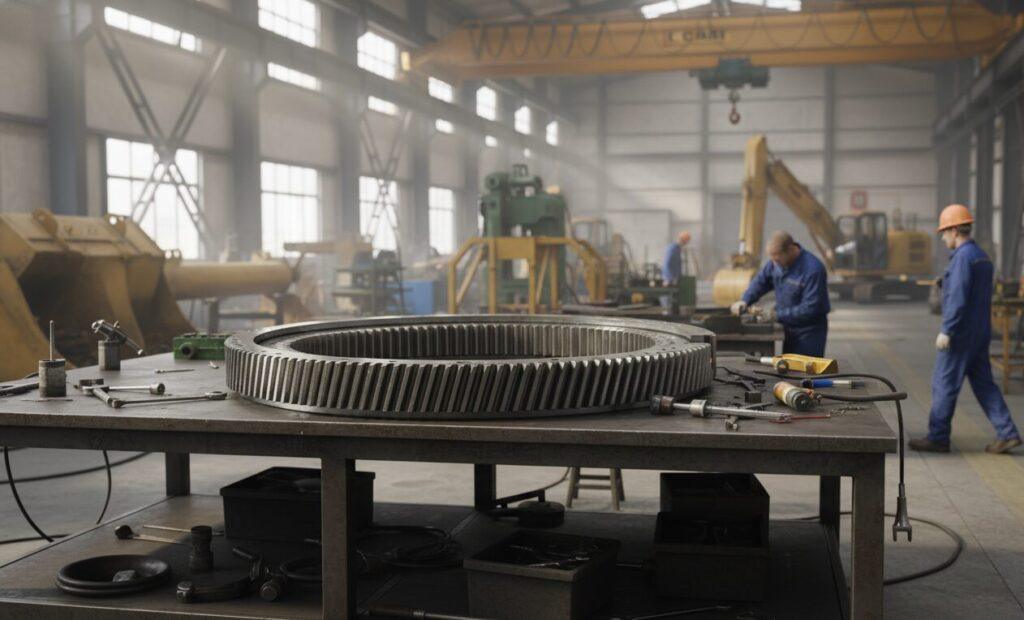 Drehkranzkran Anwendbare Menge