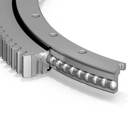 Großwälzlager mit Außenverzahnung