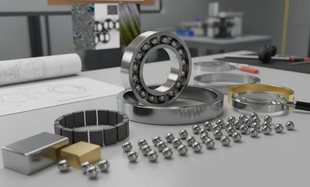 precision turntable bearing materials