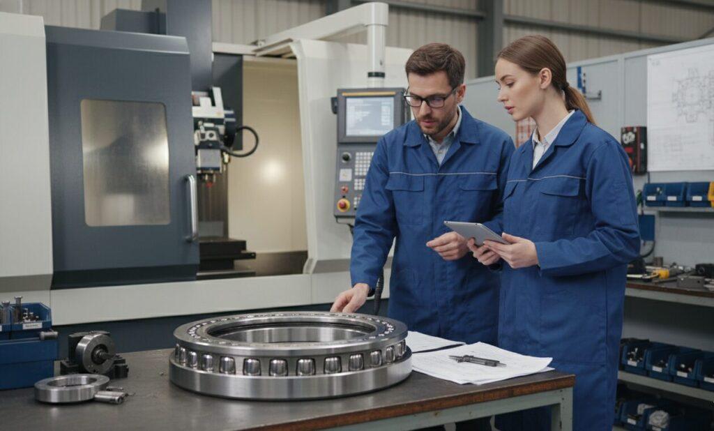 precision turntable bearing Applicable Crowd