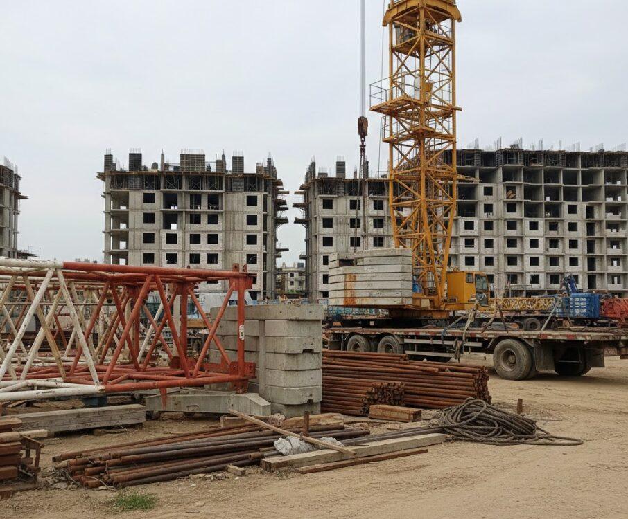 Turmkran Drehkranz anwendbar Menge