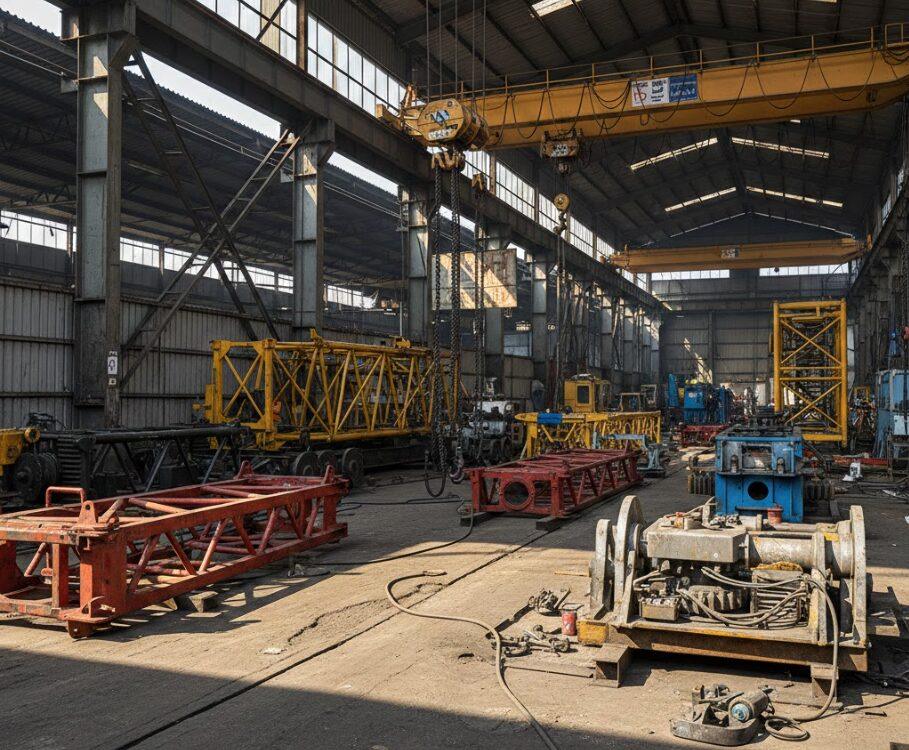 Turmkran Drehkranz anwendbar Menge