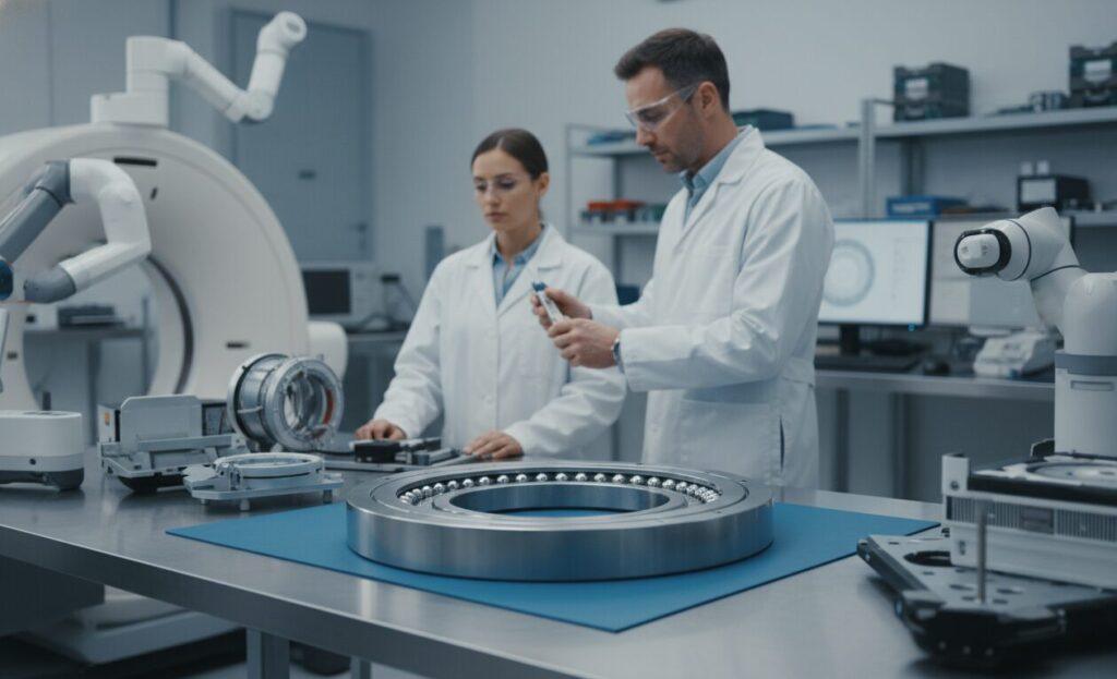 precision turntable bearing Applicable Crowd