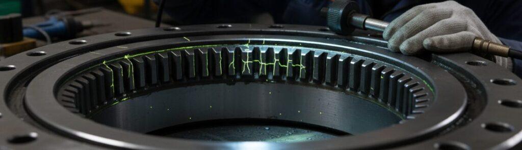 Schematische Darstellung der Fluoreszenz-Fehlererkennung