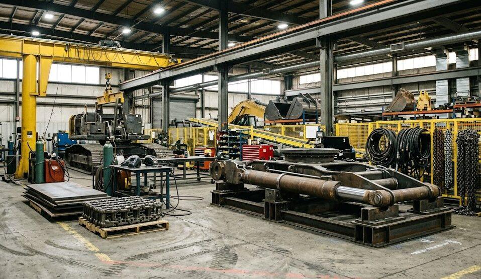 Drehkranzlager mit Innenverzahnung für Crowd