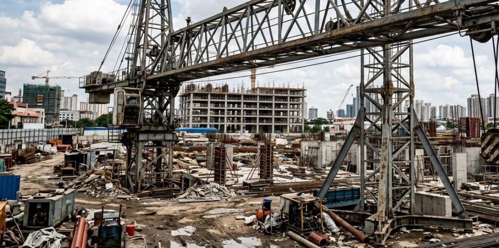 Drehkranzlager mit Innenverzahnung für Crowd