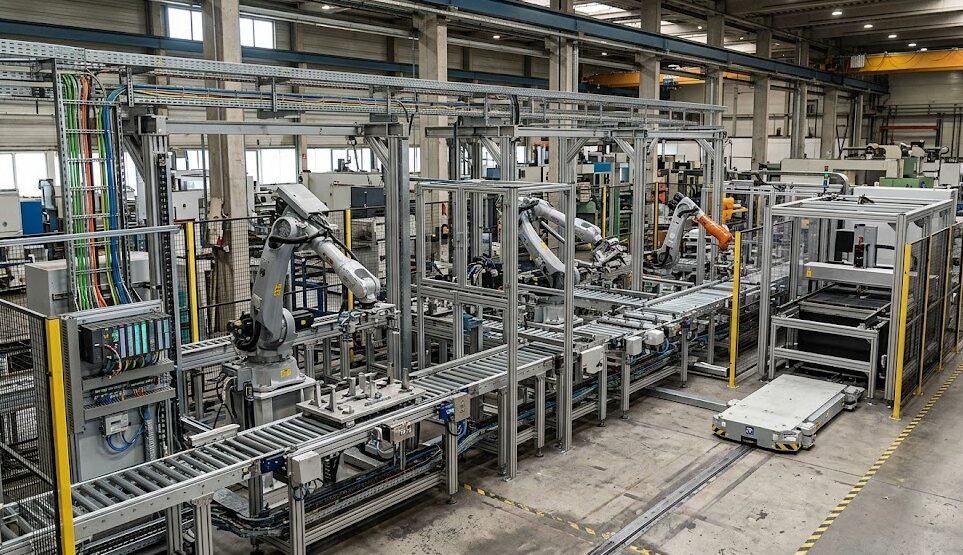 Drehkranzlager mit Innenverzahnung für Crowd