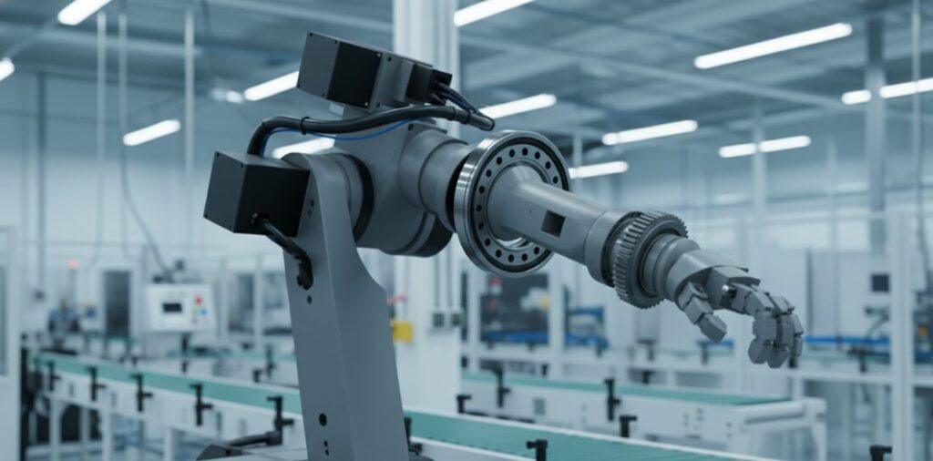 Slewing Bearing on a Robotic Arm