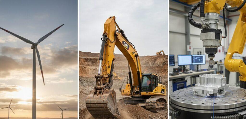 The Use of Slewing bearing