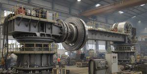 Grúa de rodamientos de giro