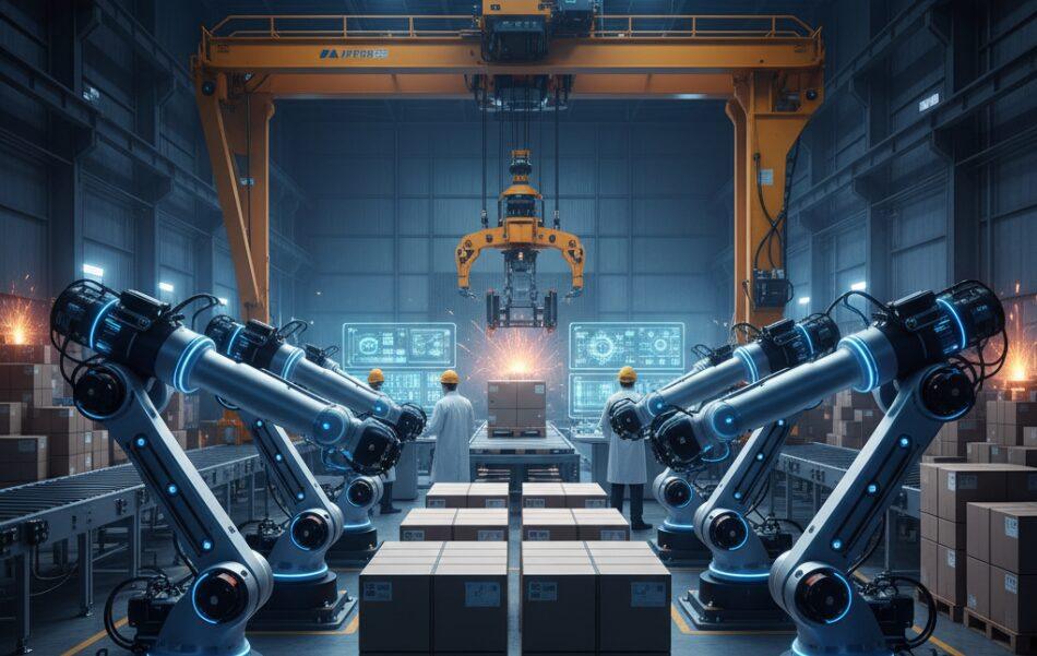 Großwälzlager mit Außenverzahnung für Crowd