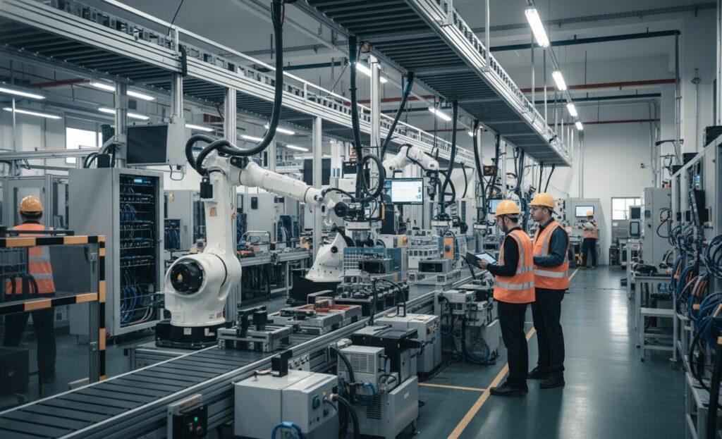 Vier-Punkt-Kontakt-Kugeldrehverbindung Anwendungsszenarien