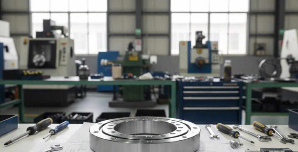 High-precision slewing bearing
