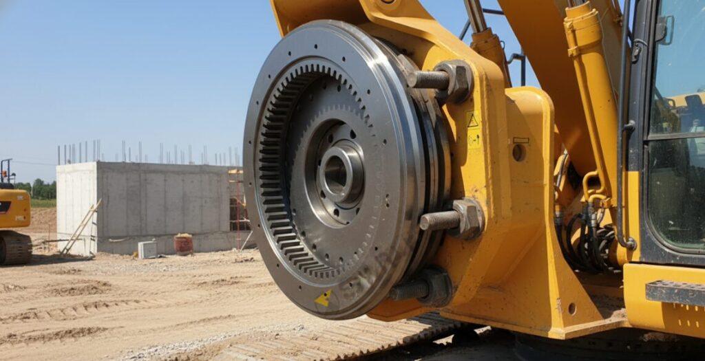 Internal gear slewing bearing