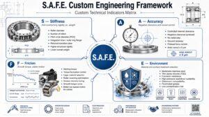 Customized Crossed Roller Slewing Bearing Speci...